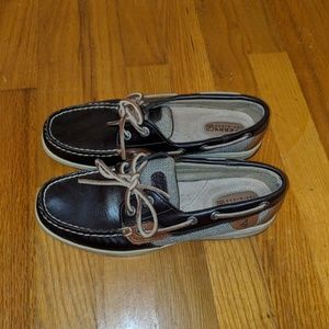 Sperry Topsiders Leather Boat Shoes Slip-On